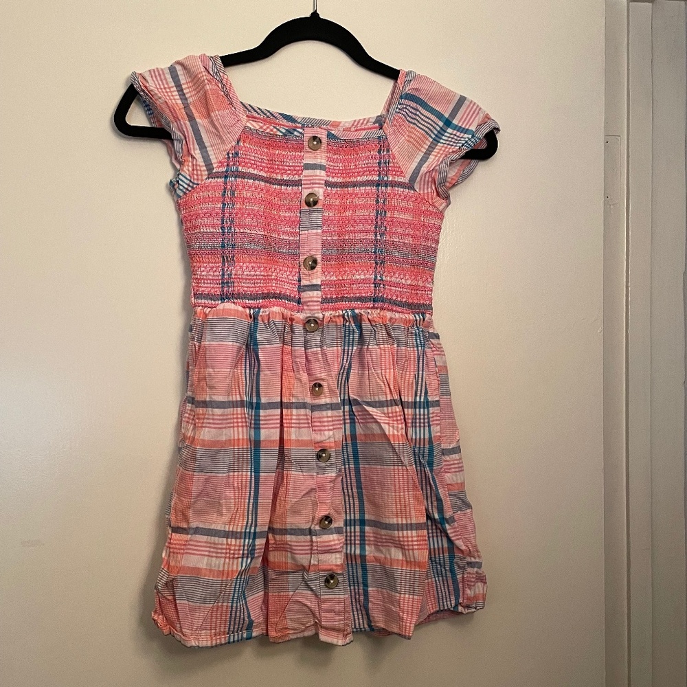 Lands' End Plaid Dress